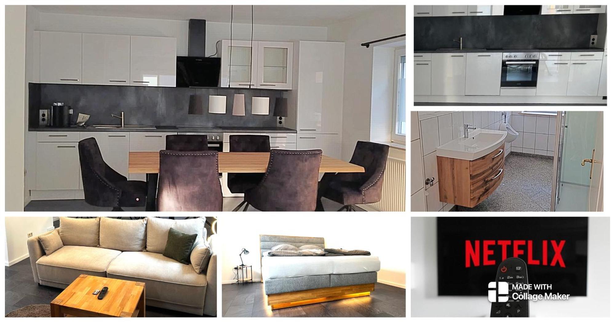 Apartment Fuer 6 Crailsheim Zentrum Netflix 300 Mbit Wlan Dış mekan fotoğraf